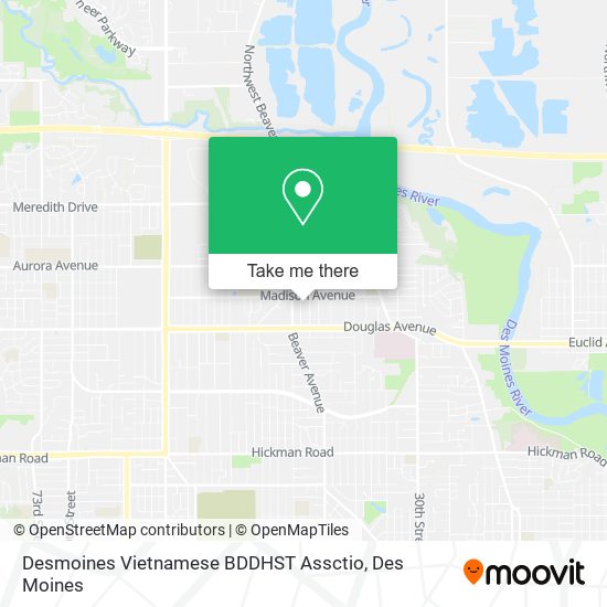 Desmoines Vietnamese BDDHST Assctio map