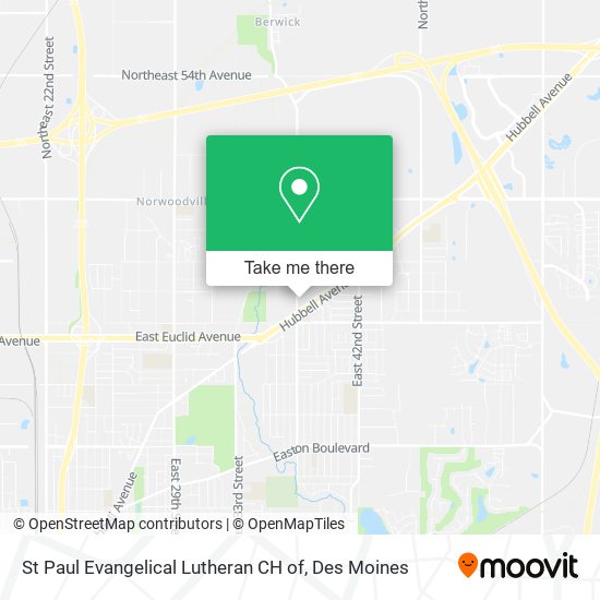 Mapa de St Paul Evangelical Lutheran CH of