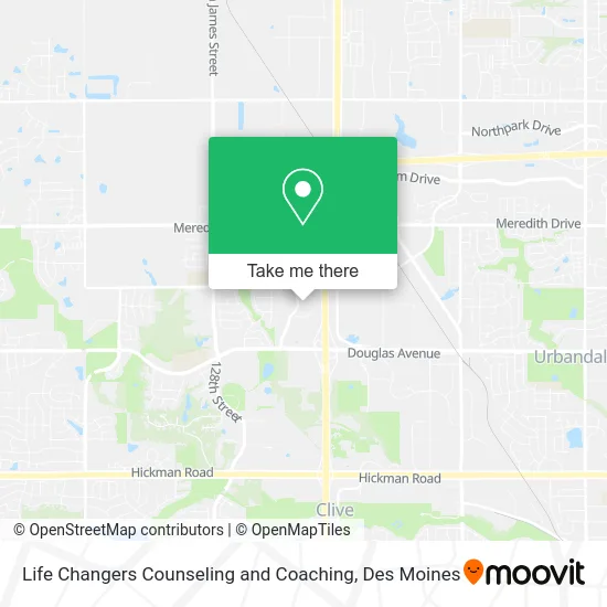 Life Changers Counseling and Coaching map