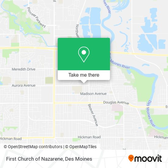 Mapa de First Church of Nazarene