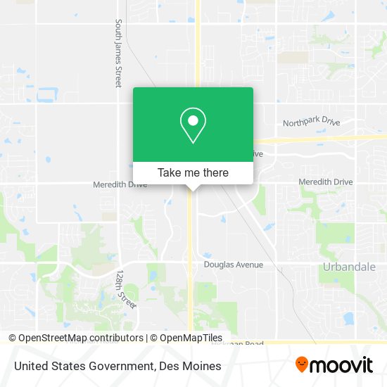 Mapa de United States Government
