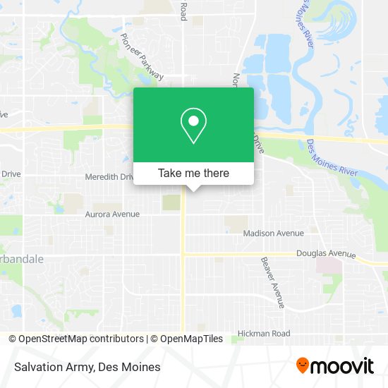 Mapa de Salvation Army
