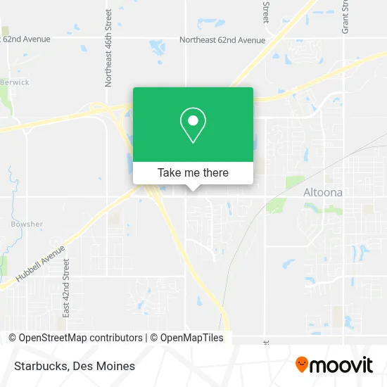 STARBUCKS map