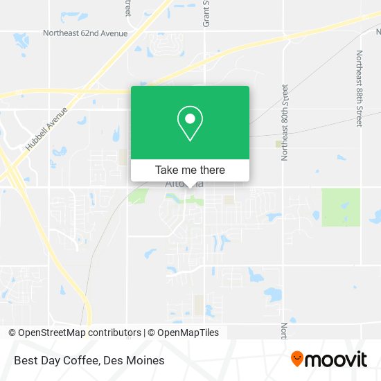 Best Day Coffee map