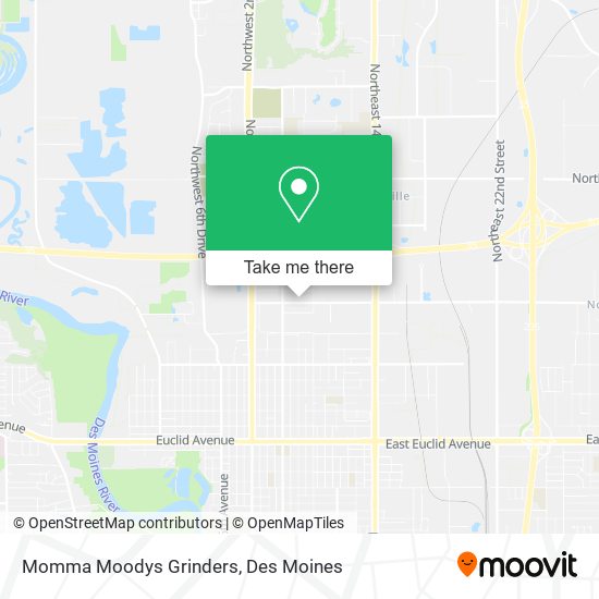 Mapa de Momma Moodys Grinders