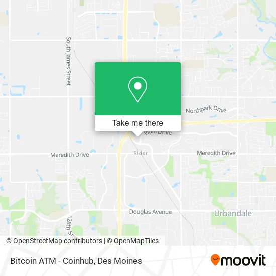 Bitcoin ATM - Coinhub map
