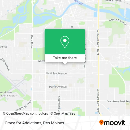 Grace for Addictions map