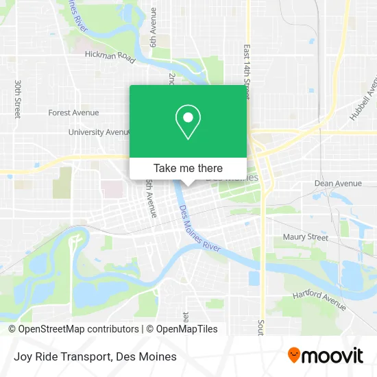 Mapa de Joy Ride Transport