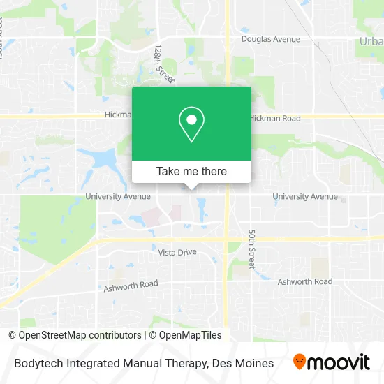 Bodytech Integrated Manual Therapy map