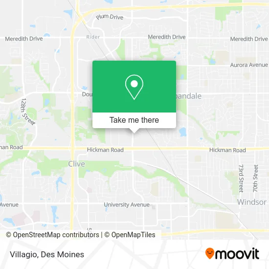 Villagio map