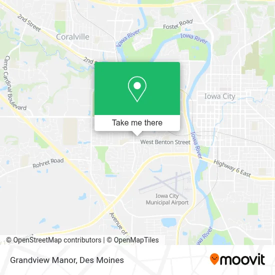 Grandview Manor map