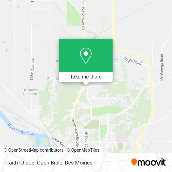 Faith Chapel Open Bible map