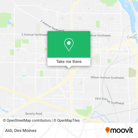 Aldi map
