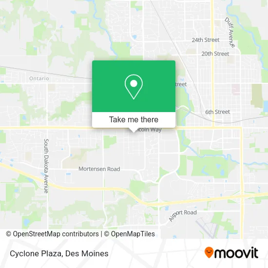 Cyclone Plaza map