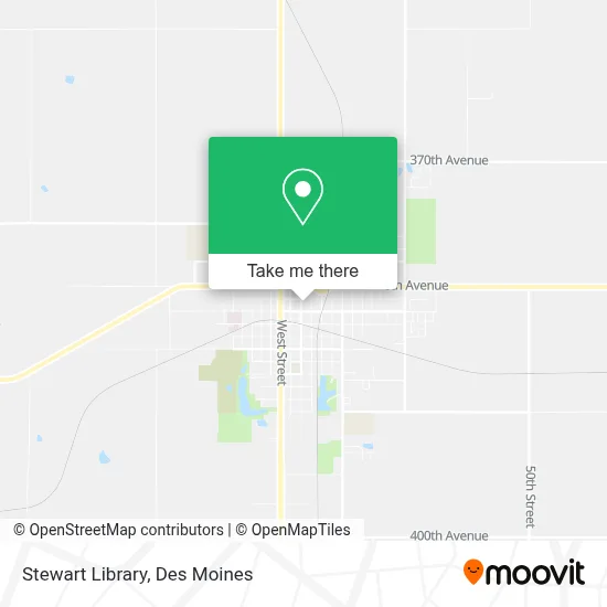 Stewart Library map
