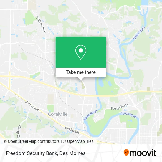 Freedom Security Bank map