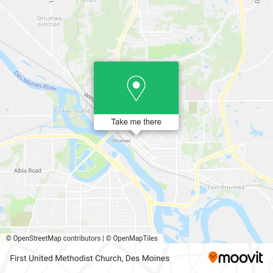 First United Methodist Church map