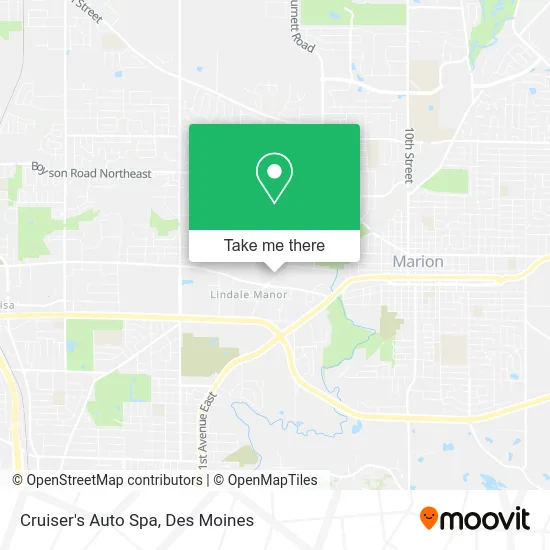 Cruiser's Auto Spa map