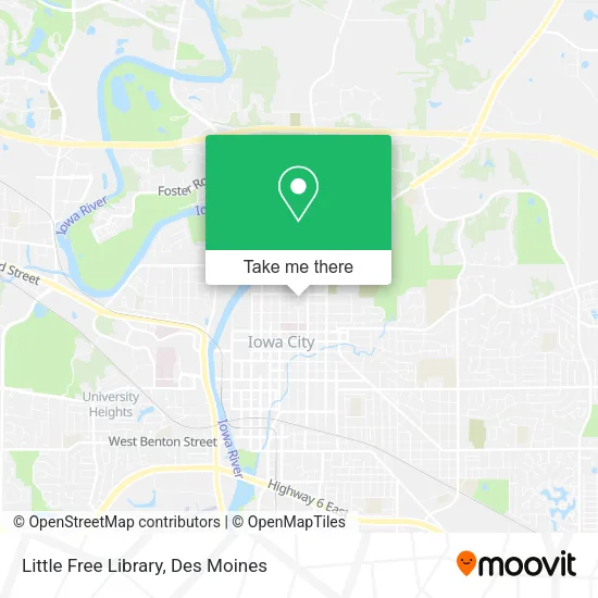 Little Free Library map