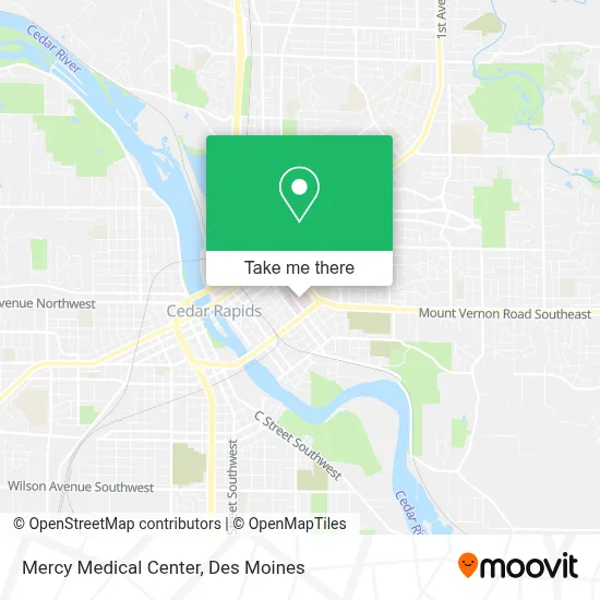 Mercy Medical Center map