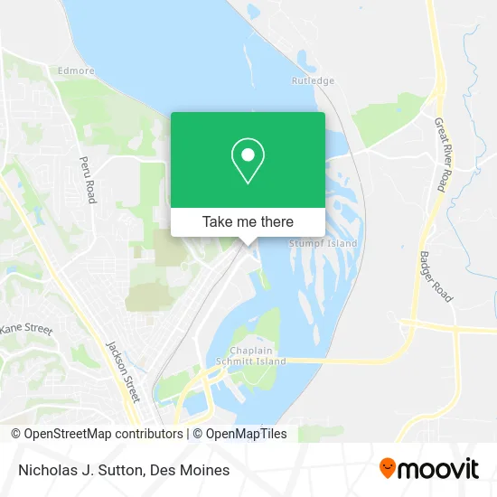 Nicholas J. Sutton map