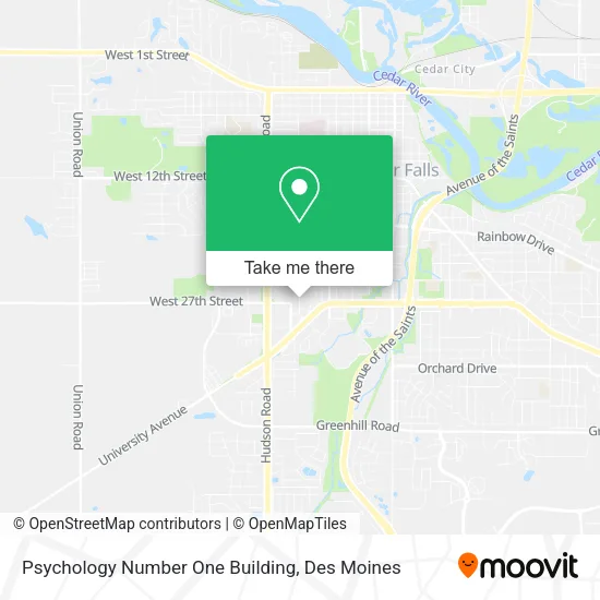 Psychology Number One Building map