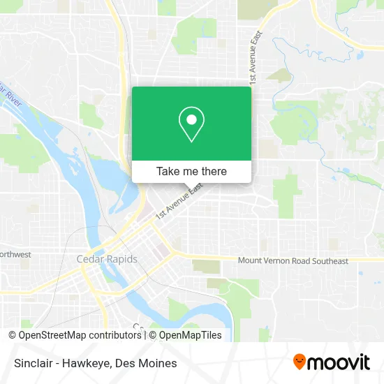 Sinclair - Hawkeye map