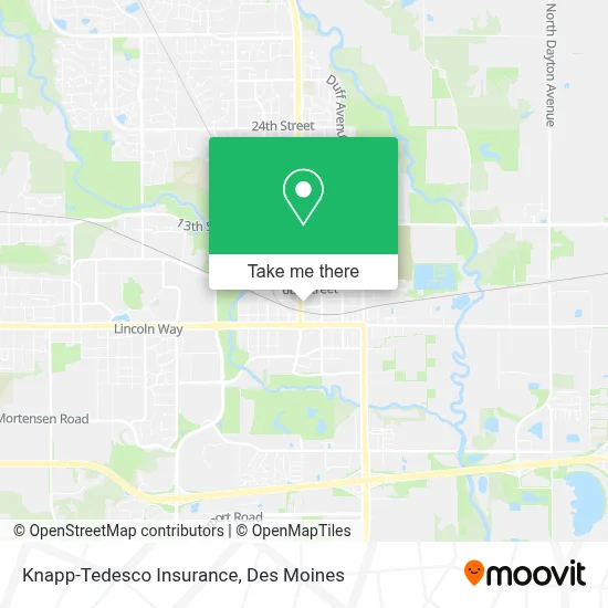 Knapp-Tedesco Insurance map