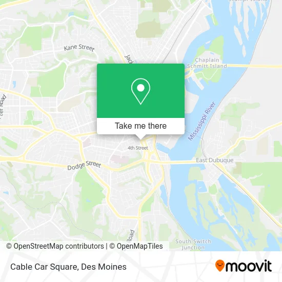 Cable Car Square map