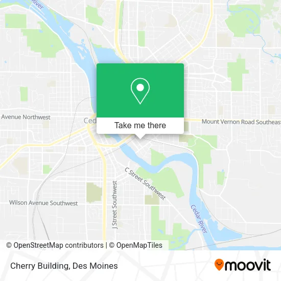 Mapa de Cherry Building