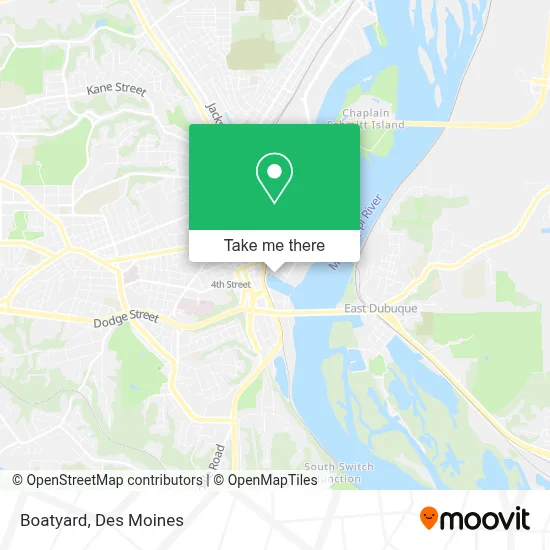 Boatyard map
