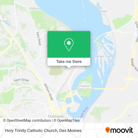 Holy Trinity Catholic Church map