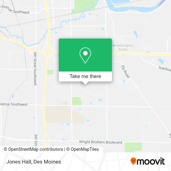 Jones Hall map