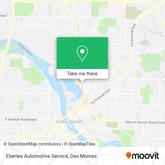 Eberles Automotive Service map