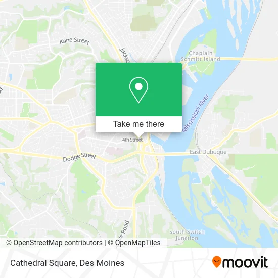 Cathedral Square map