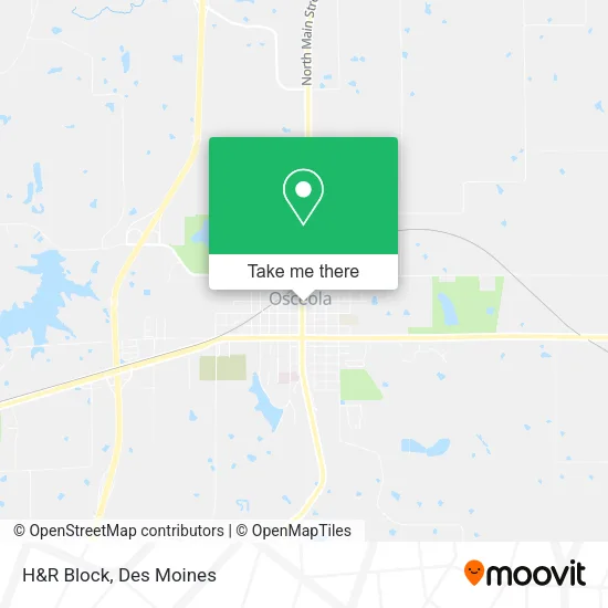 H&R Block map