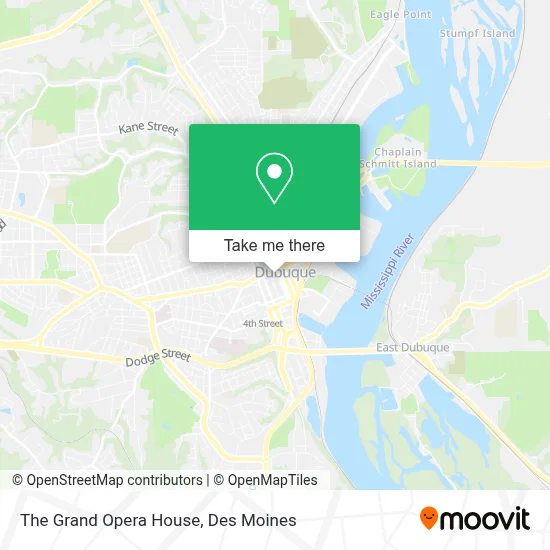 The Grand Opera House map