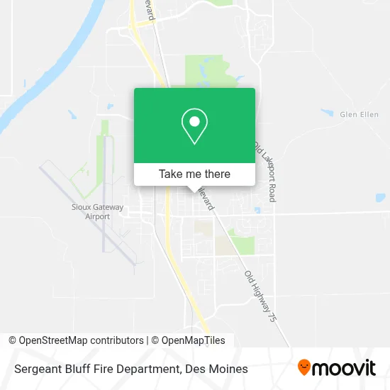 Sergeant Bluff Fire Department map