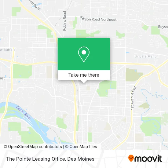 The Pointe Leasing Office map