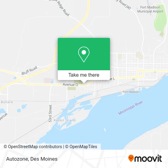 Autozone map