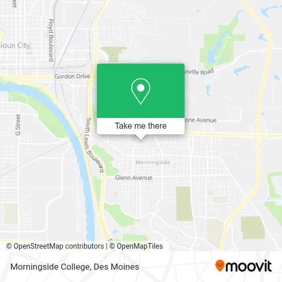 Morningside College map