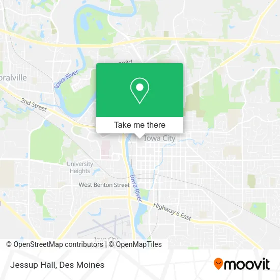 Jessup Hall map