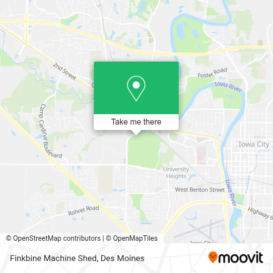 Finkbine Machine Shed map