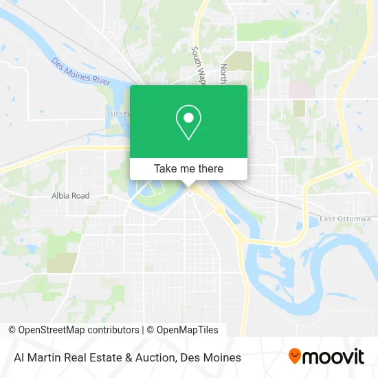 Al Martin Real Estate & Auction map