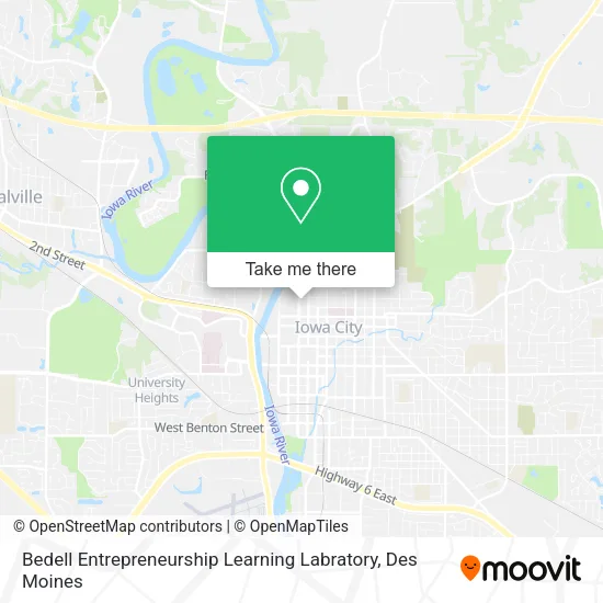 Bedell Entrepreneurship Learning Labratory map