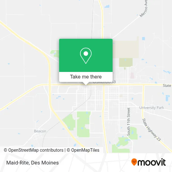 Maid-Rite map