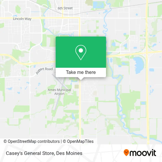 Casey's General Store map