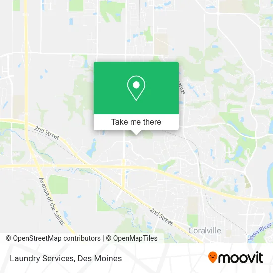 Laundry Services map