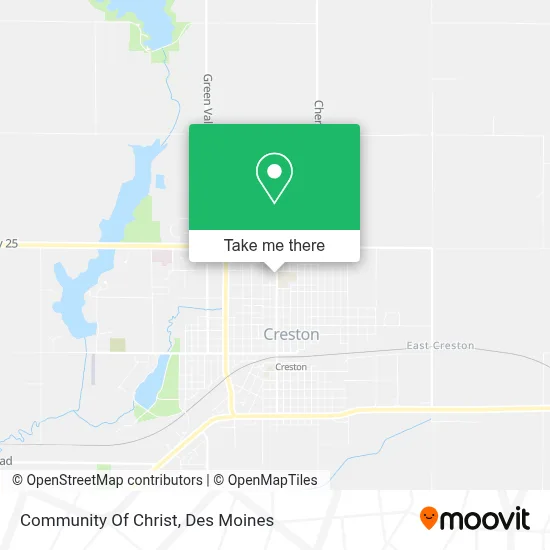 Community Of Christ map