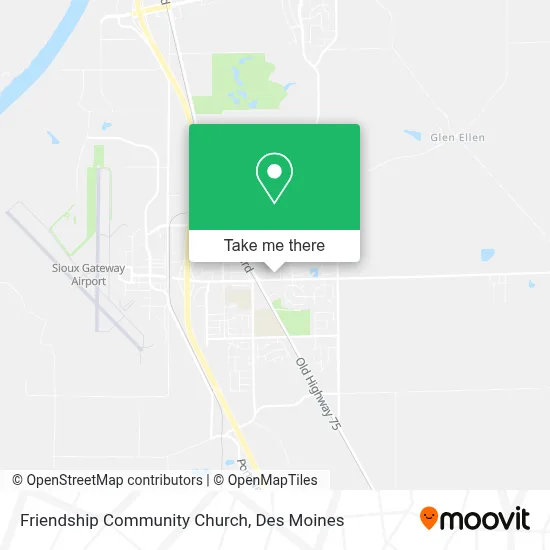 Friendship Community Church map